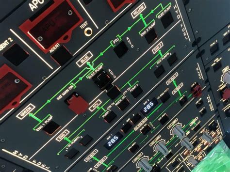 Airbus A320 Overhead Panel Plugandplay Simonsolutioneu Boeing 737