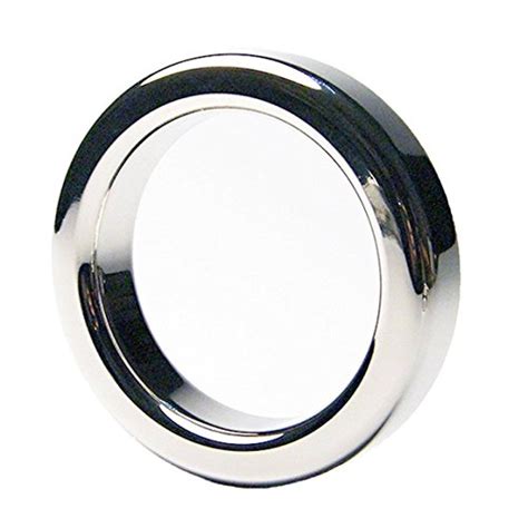 Iefiel Mens Stainless Steel Seamless Enhancer O Ring Comfy Metal Device Gold Inner Diameter 45mm