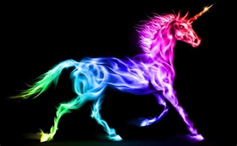 Here a tiny cute unicorn is puking rainbow colors. Unicorn - Chris Skinner's blog