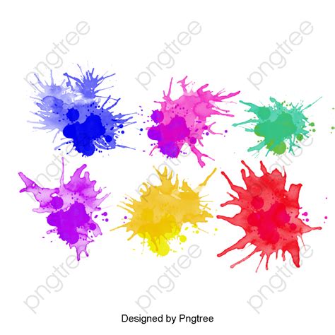 Color Pigment Splash Background, Color, Pigment, Splash PNG Clipart Image and PSD File for Free ...