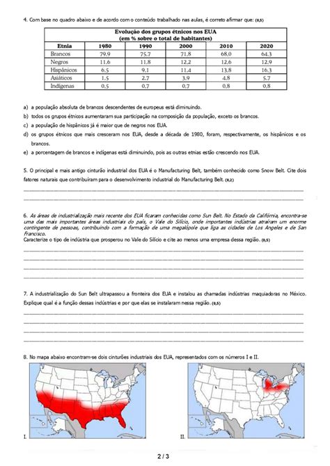 Atividades De Geografia 8º Ano ExercÍcios AvaliaÇÕes Provas Imagens