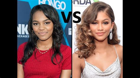 Mcclain's career began in 2005 when she was seven years old, acting in the movie the gospel. China Anne McClain vs. Zendaya - YouTube