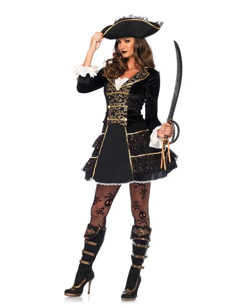 Sexy Pirate Costume For Women This Sexy Pirate Costume For Women Includes A Dress And A Hat