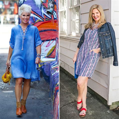 Over The Age Of 50 Bloggers Chic Over 50 Shauna Richardson And Tanya