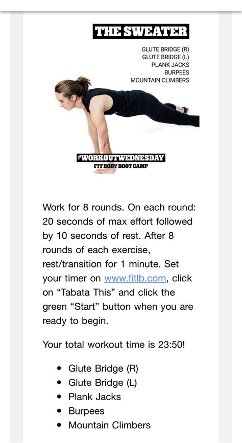 Pin By Tiffiny Fuller On Exercises Wednesday Workout Fit Body Boot