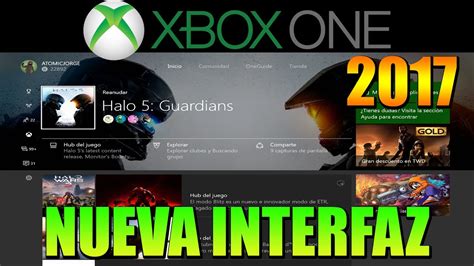 Nueva Interfaz Y Menu Del Xbox One 2017 Youtube