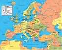 Political Map of Europe - Free Printable Maps