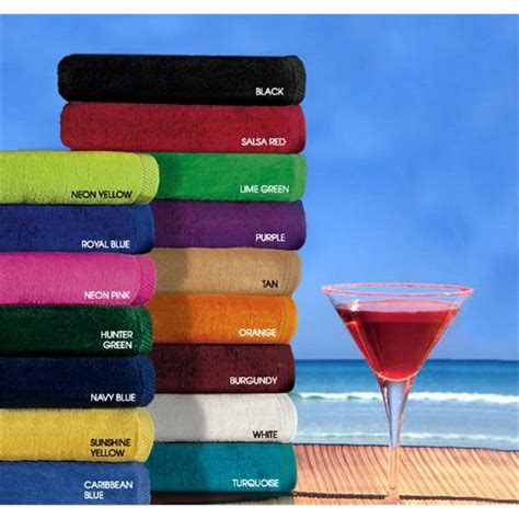 28x58 Terry Velour Beach Towel