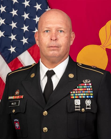 Sergeant Major Michael J Wiles Tobyhanna Army Depot Leadership