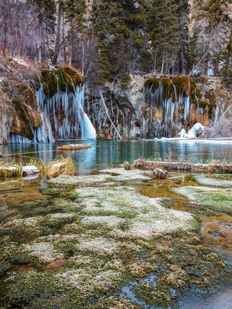 Most Beautiful Frozen Waterfalls Winter Hikes And Trails