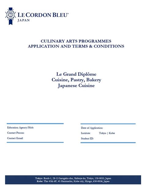 There are 5, 10, 20 and 50 sen coins. Brochures | Le Cordon Bleu