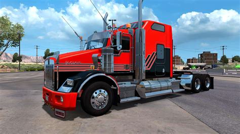 Kenworth T800 Custom V10 Truck American Truck Simulator Mod Ats Mod