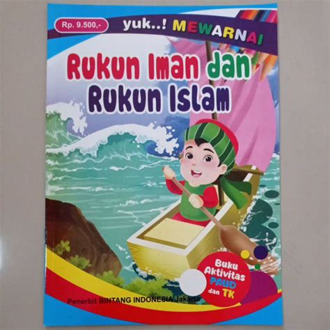 Jual Buku Mewarnai Rukun Iman Dan Islam Shopee Indonesia