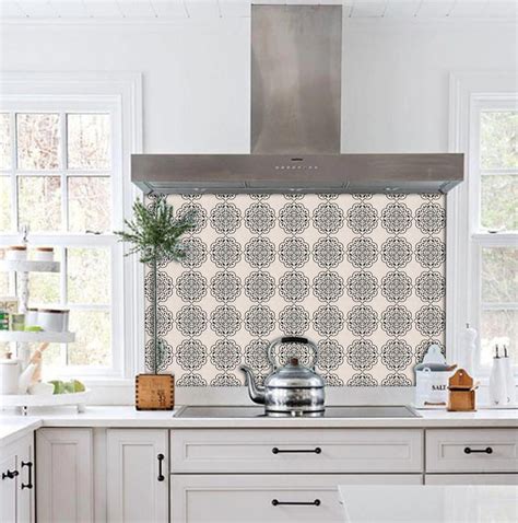 10 Wallpaper Backsplash In Kitchen