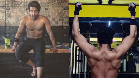 Radhakrishn Fame Sumedh Mudgalkar Does A Salman Khan Flaunts His Strong Muscular Back In Gym Photo