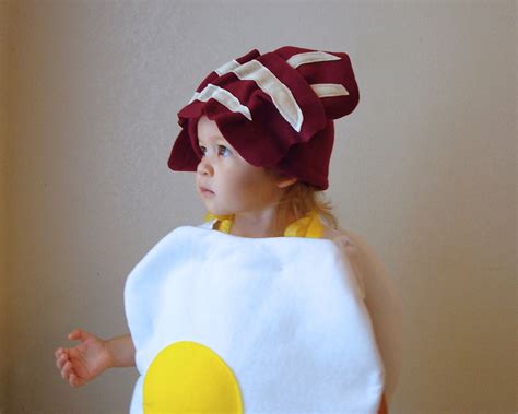 Baby Costume Toddler Costume Halloween Costume Egg With Bacon
