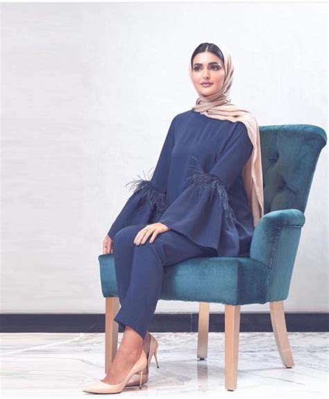 طريقة لبس حجاب مدونات الموضة الخليجيات 4db