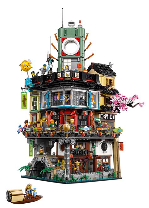 Lego Reveals 70620 Ninjago City The Massive Modular Ninjago Movie Set