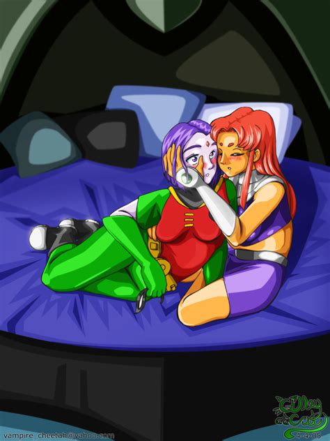 Robin And Starfire In Bed Naked Sex Adult Videos