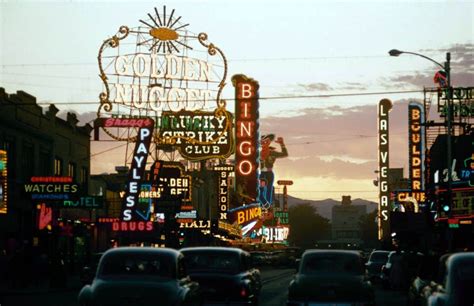 Sin City Flashback Color Photos Of Las Vegas In The 1950s