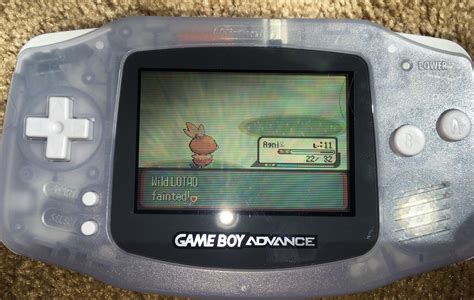 Just Bought A Gba To Replay My Childhood Pokémon Game Hoping To Get