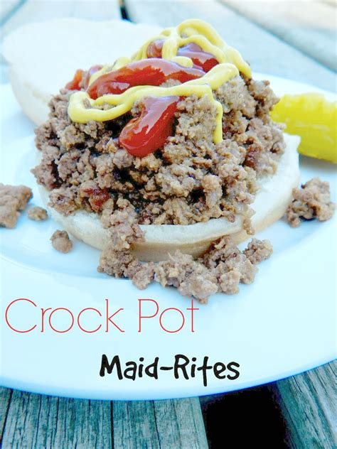 Crock Pot Maid Rites Allys Sweet And Savory Eats