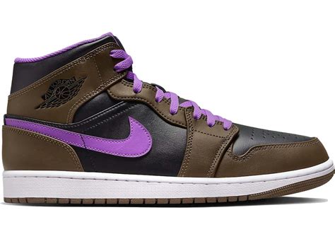 Now Available Air Jordan 1 Mid Purple Mocha — Sneaker Shouts