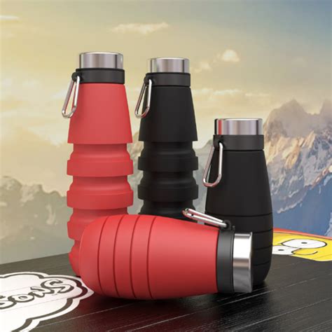 Collapsible Silicone Water Bottle 500ml