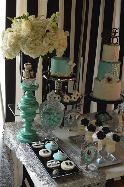 Tiffany And Co Birthday Party Ideas Photo 10 Of 37 Catch My Party