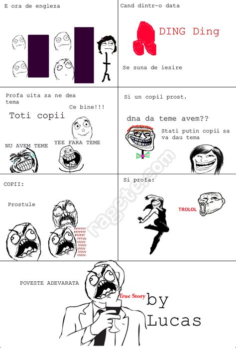 Coleg Enervant Meme And Rage Comics Romania