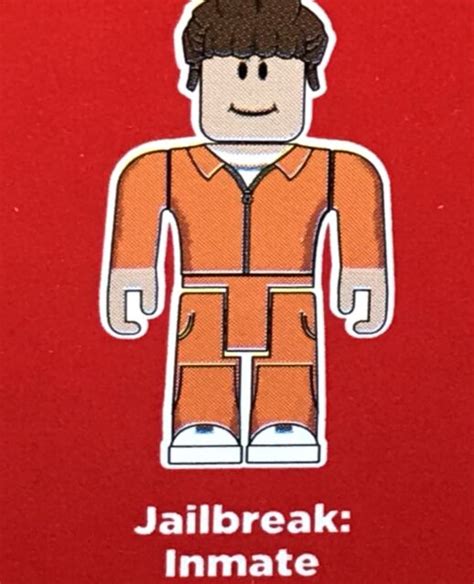 Roblox Blind Series 4 Red Box Jailbreak Inmate Figure And Code Ebay