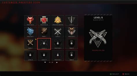 Can We Have Some More Prestige Master Icons Some Of Them Are Very