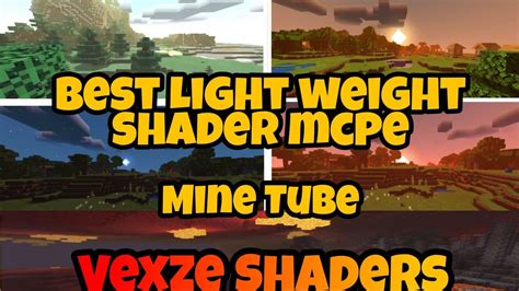 Best Mcpe Shader For 1 2 Gb Ram Devices Vexze Edition V Shader