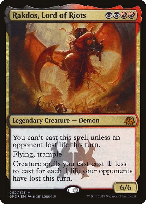 Rakdos Lord Of Riots · Scryfall Magic The Gathering Search