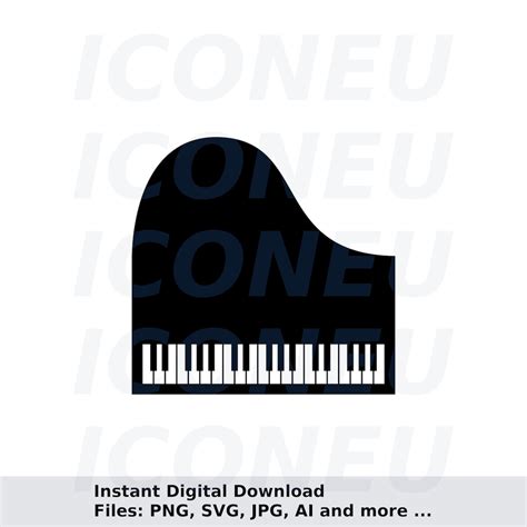 Music Svg Piano Keys Svg Piano Musician Svg Instant Digital Download