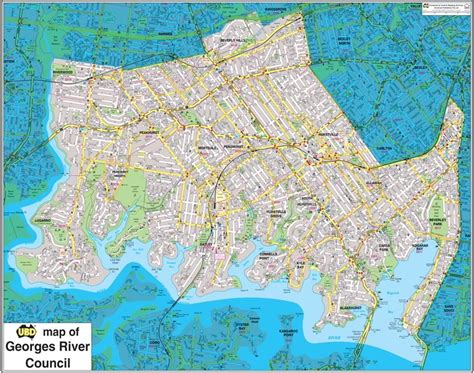 All of these changes have been decided by the nsw. Georges River Council Local Government Area Map 1:15,000 (LGA)