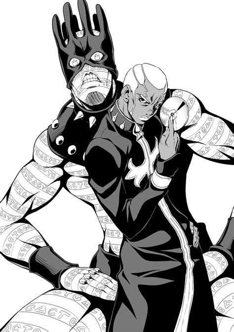 Fanart Pucci And Whitesnake Rstardustcrusaders