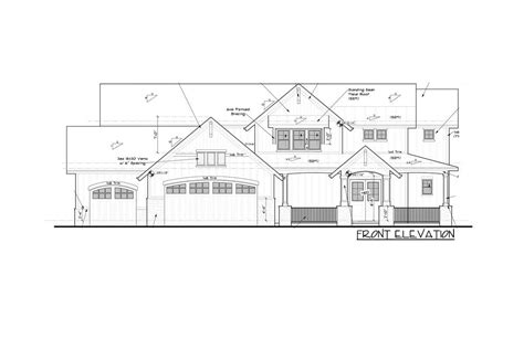 Plan 95115rw New American Mountain House Plan With Vaulted Ceiling And