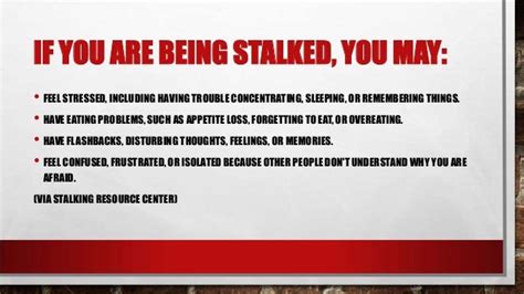 Stalking How To Protect Yourself And Loved Ones