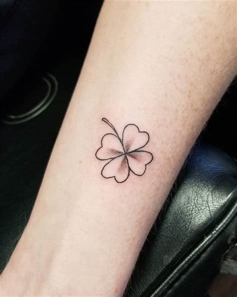 Lucky Four Leaf Clover Tattoos The Testimony Of Love 2019 Page 16 Of