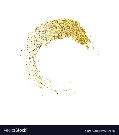 Gold Glitter Wave Abstract Background Royalty Free Vector