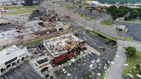 Tornado Aftermath Drone Footage Tulsa Ok 8617 Youtube