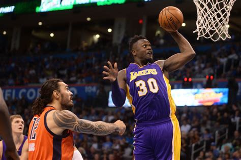 But you can be sure that randle isn't going to be will the lakers reach their goal in terms of trading julius randle, jordan clarkson and/or luol deng to. Why the Lakers were raving about Julius Randle after their loss to the Oklahoma City Thunder ...