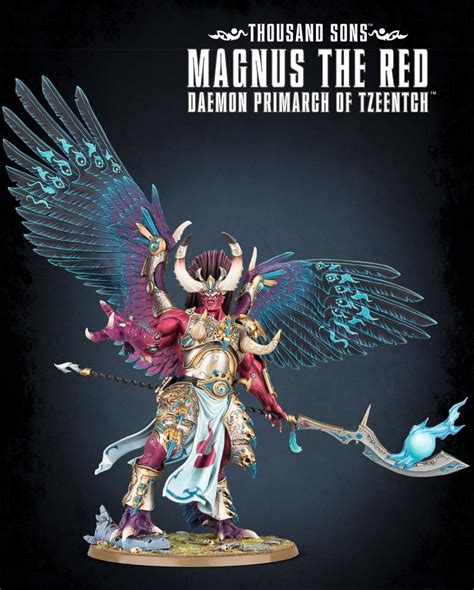 Magnus The Red Daemon Primarch Of Tzeentch Lord Of War