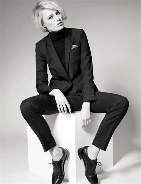 Down To The Shoes Fashion Androgynous Fashion Suits For Women