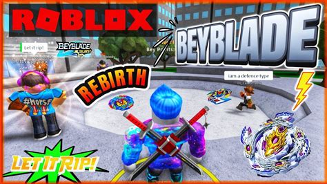 Lets Play Roblox Beyblade Rebirth Awesome Beyblade Style Roblox Game
