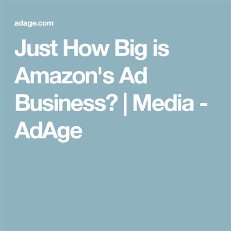 Amazons Ad Business Is Already Frighteningly Big We Just Dont Know