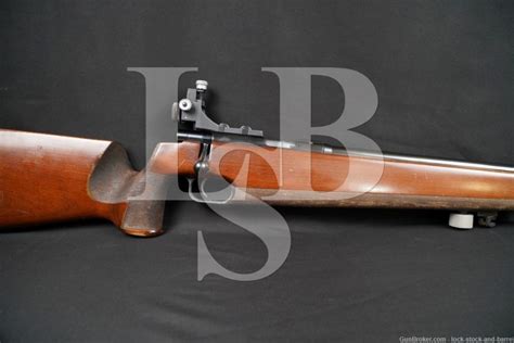Anschutz Match 54 Match 54 22 Lr Single Shot Bolt Rifle Mfd 1976