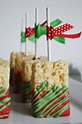 Christmas Rice Krispie Treats christmas christmas food christmas party ...