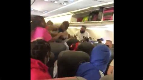 Massive Brawl Breaks Out On American Airlines Flight After Passenger